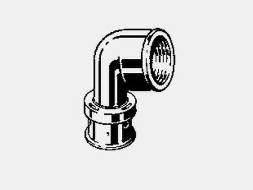 Codo PEXfit Pro H 4714.1 diámetro 25x3/4" bronce - Viega