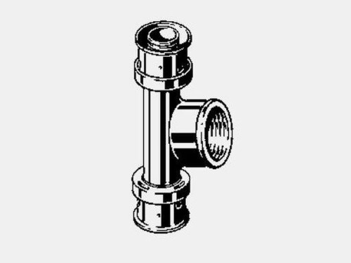 Té PEXfit Pro H 4717 diámetro 25x3/4"x25mm bronce - Viega