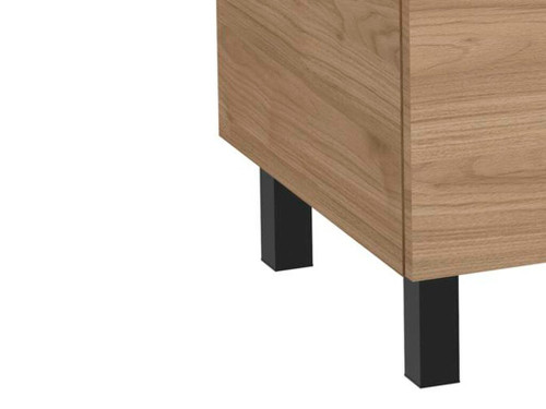 Conjunto 4 Patas The Gap negro mate - Roca