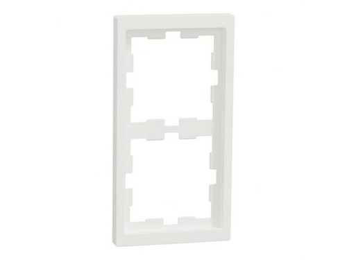 Marco D-Life para 2 Elementos blanco - Schneider Electric