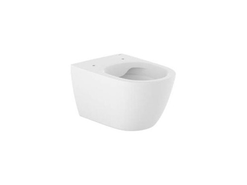 Taza Suspendida Ona Rimless Fijaciones Ocultas Blanco Mate - Roca