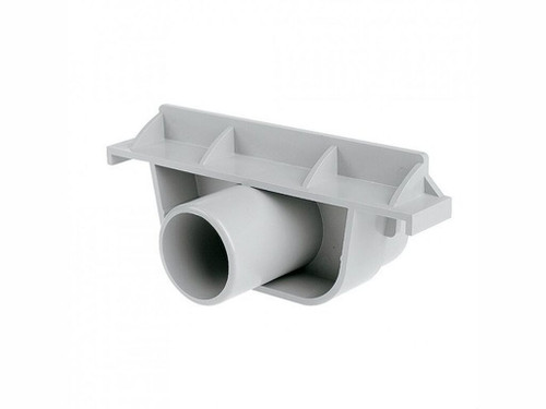 Tapón / salida para canal S323 170- 40 gris claro - Aliaxis