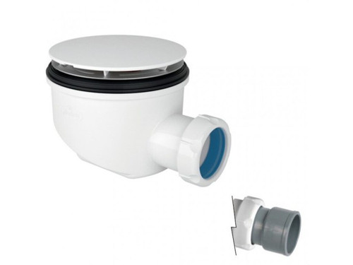 Válvula para Plato Ducha S-374 Sifónica 1.1/2X115 Inox - Aliaxis