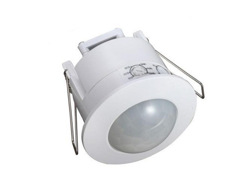 Detector movimiento empotrable diámetro 76x75,6mm IP20 PIR - Alverlamp