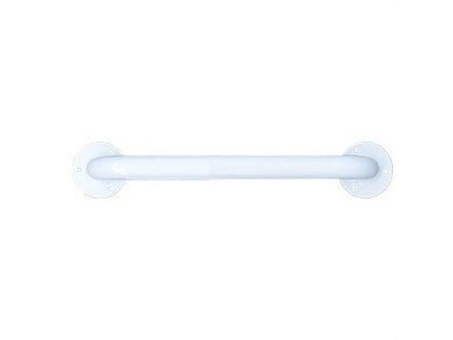 Barra apoyo recta 600mm nylon blanco - Nofer