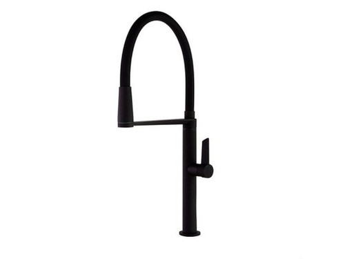 Fregadero cilíndrico caño flexible 388801MC negro mate - Ramon Soler