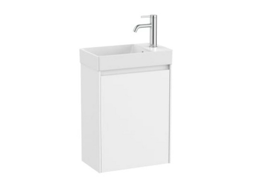 Mueble Lavabo Derecha 450X260 Ona Compact 1 Puerta blanco mate - Roca