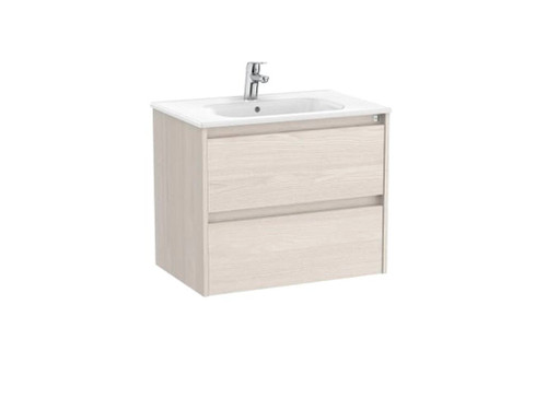 Mueble 700mm Tenet 2 Cajones con Lavabo Nordic Ash - Roca