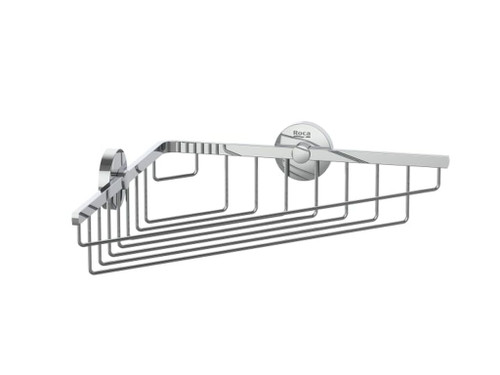 Contenedor de Rincón Compas 250X250mm Cromado - Roca