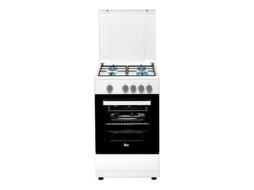 Cocina a gas y horno con grill a gas FS 502 4GG WH LPG_EASY 50cm 4 zonas de cocción y 2 funciones - Teka