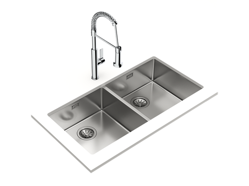 Fregadero BE LINEA RS15 2C 860_MAESTRO inox mueble de 90cm - Teka
