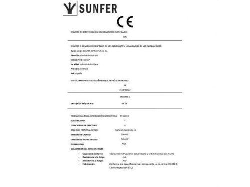 Estructura Coplanar Microrail 05.1V 2 Paneles. (Descatalogado) - Sunfer