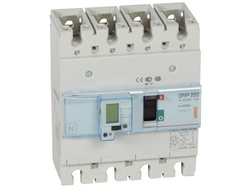 Magnetotérmico eléctrico MCCB DPX³ 250 4P 250A - Icu 25kA (400 V) - Legrand