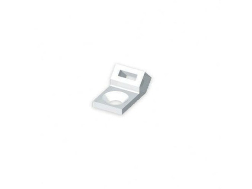 Soporte Angular Poliamida 6.6 Natural (B100) - Unex