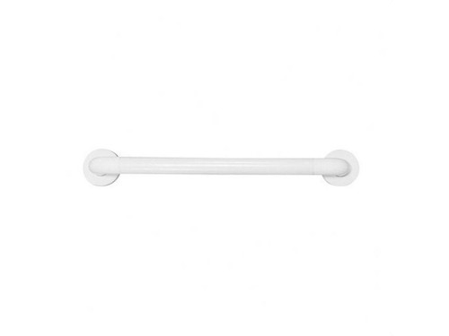 Barra Apoyo Recto 2 Anclaje 600mm Aluminio / Nylon negro - Nofer
