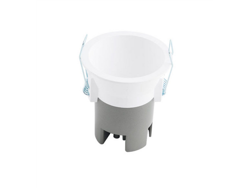 Downlight empotrable circular Led Black 12W 85mm 3000K - Alverlamp