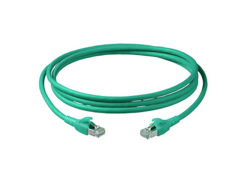 Latiguillo RJ45-RJ45 cat 6 Sstp Ls0H 0,5 M turquesa - Corning