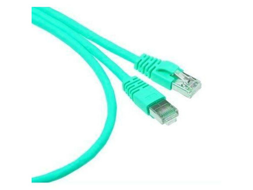 Latiguillo RJ45-RJ45 6A UTP Ls0H 5 M turquesa - Corning