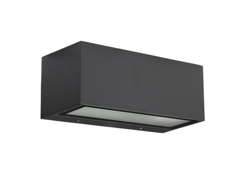 Aplique Nemesis E27 60W gris Urbano Aluminio Cristal Ip54 - Ledsc4