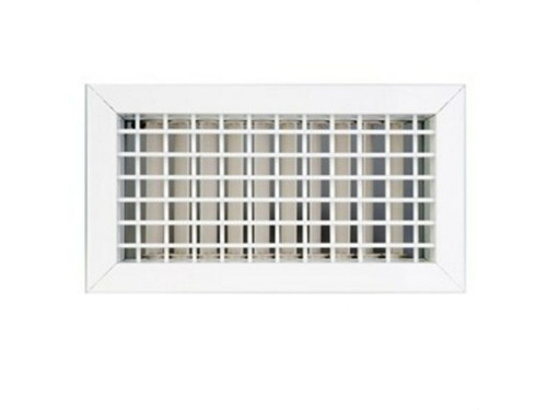 Rejilla Triple Horizontal Vertical Clip 700X100mm blanco - Airzone