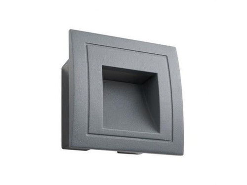 Aplique baliza 3W 360lm 80º 85x85x50mm IP65 3000K - Alverlamp