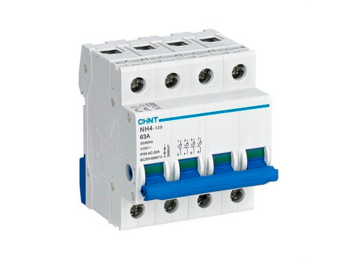 Seccionador manual NH4 4 polos 63A - Chint