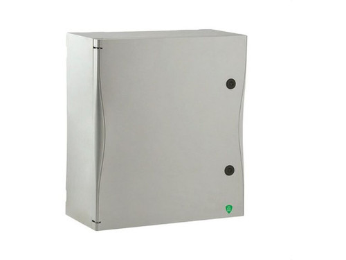 Cuerpo de envolvente serie FHS 810x630x300mm poliéster superior IP66 puerta opaca para 140 módulos talla S6 - Chint