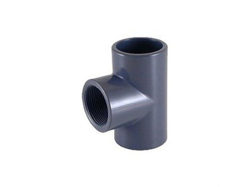 Té 90° igual H 160 serie lisa PVC presión - Ferro-Plast
