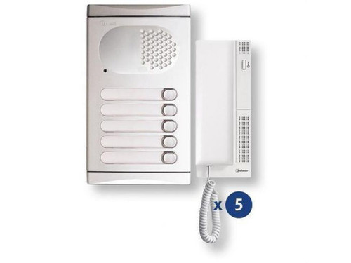 Kit audio 4150/AL 5 viviendas (Descatalogado) - Golmar