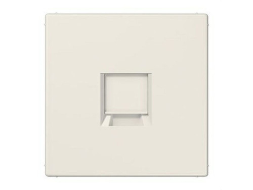Placa modular Jack-Radiall 1 toma LS1969-1WE LS blanco - Jung