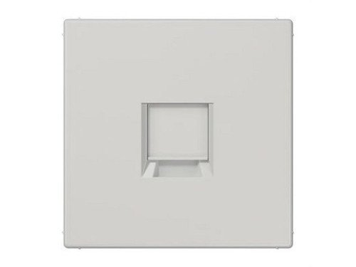 Placa Modular Jack-Radiall 1 Toma Ls1969-1Welg Ls gris Claro - Jung
