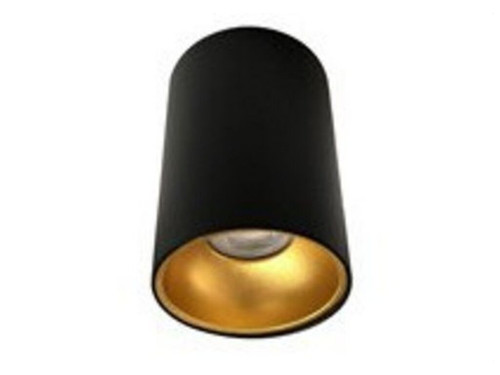 Proyector Tubular Superficie Gu10 negro - Luxlight