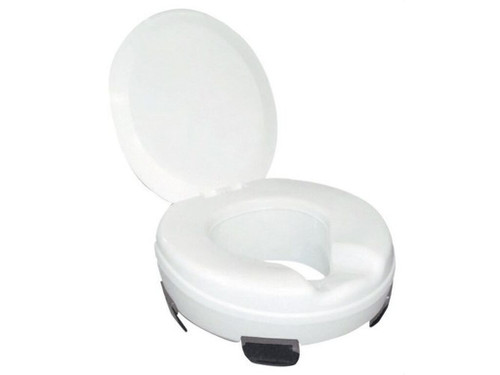 Asiento WC ergonómico elevador 10cm con tapa - Nofer