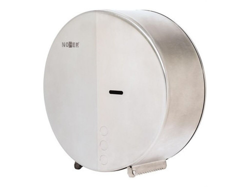 Dispensador papel INDUSTRIAL EVO 268x265x135mm INOX satinado - Nofer