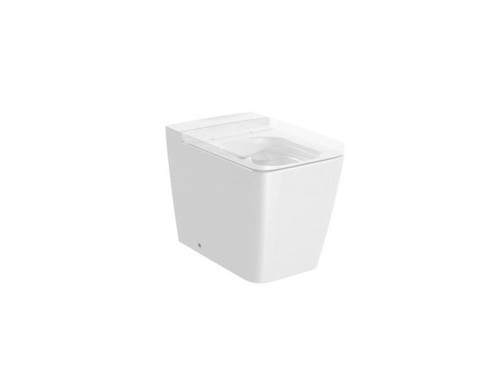 Taza para tanque alto o empotrable INSPIRA SQUARE salida dual blanco - Roca