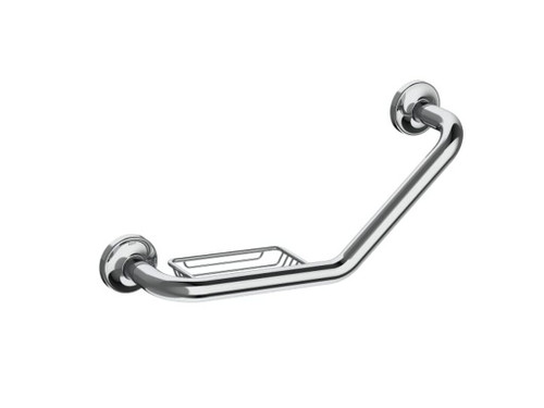 Asas angular baño 135° ACCESS confort con jabonera acero inoxidable satinado - Roca