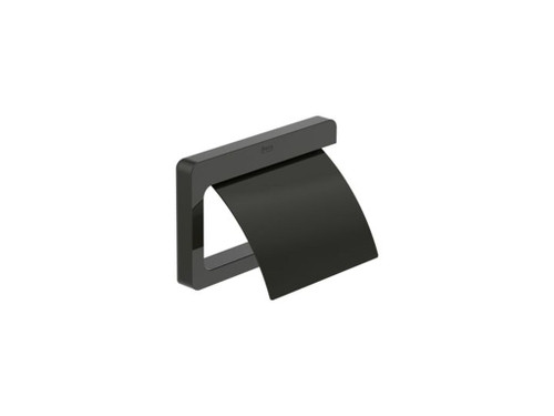 Portarrollo con Tapa Tempo negro Titanio - Roca