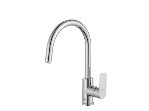 Mezclador Cocina Cala con Caño Giratorio + Aireador Cromado - Roca