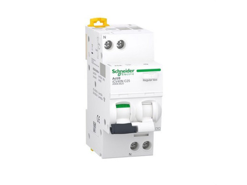 Disyuntor Acti9 iCV40N 1PN C 25A 30MA AC RCBO - Schneider Electric