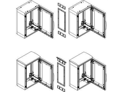 Kit unión lateral profundidad 4 PLA (Z) 7035 - Schneider Electric