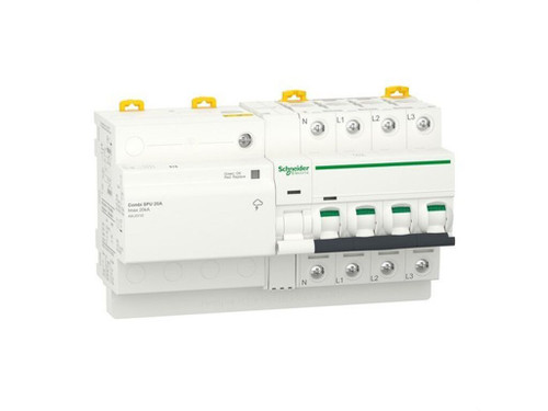Dispositivo de protección sobretensiones ACTI9 Combi SPU 3P+N 20A - Schneider Electric