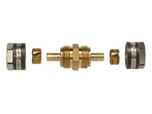 Racor enlace tubo/tubo 16x2mm polietileno - Schütz