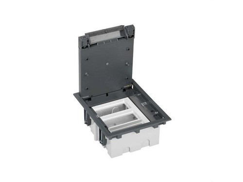 Caja suelo SIMON 500 CIMA con 3 módulos 70mm gris - Simon