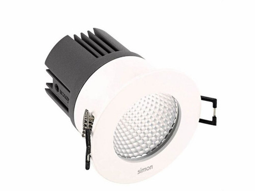 Downlight SIMON 703.25 4000K óptica Wide flood IP65 blanco - Simon - Simon Lighting