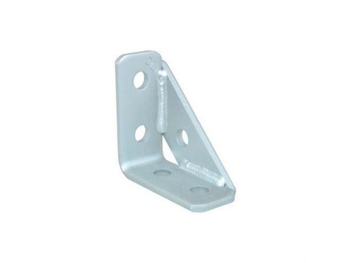 Conector 90° reforzado 91x91x6mm para hacer montajes rígidos con raíles Strut - Walraven