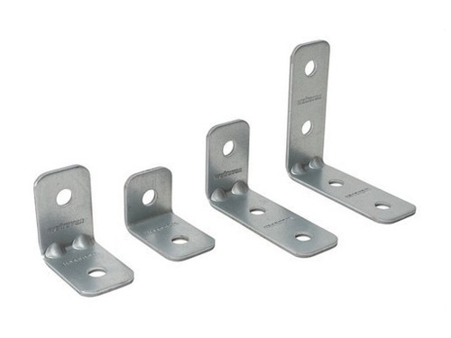 Conector en ángulo de 90° largo/largo 110x110mm para hacer construcciones con carriles Strut - Walraven