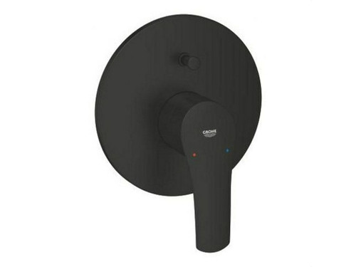 Griferia Eurosmart negro mate Monomando Empotrado - Grohe