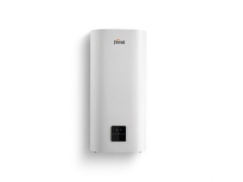 Termo Electrico Titano Twin 100 Vertical/Horizontal 100L Dble Tanque Controlvia Wifi ,B - Ferroli