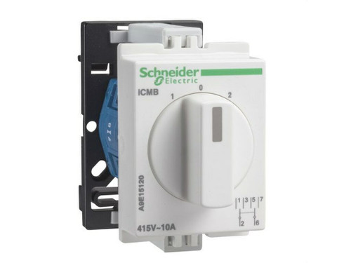 Conmutador Rotativo Icmb Bipolar Con Ajuste Cero 10 A 415 V Ac - Schneider Electric