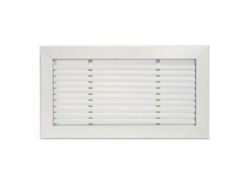 Rejilla Lineal 15º Deflexion Clip 800X200 blanco - Airzone